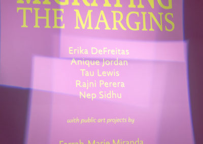 Opening of Migrating the Margins, Art Gallery of York University